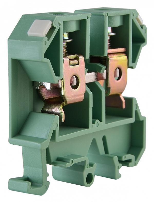 Клемма винтовая наборная АСКО-Укрем JXB 16/35 76А 16 мм2 х 52х12х51 мм Зеленый (A0130010018) - фото 4 Клемма винтовая наборная АСКО-Укрем JXB 16/35 76А 16 мм2 х 52х12х51 мм Зеленый (A0130010018) - фото 4