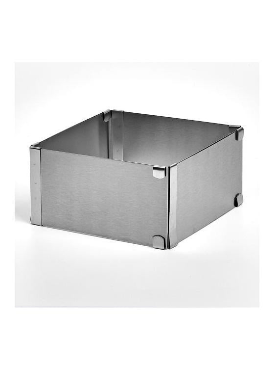 Форма для выпечки раздвижная HOME Квадрат 15/28х8 см (R92416)