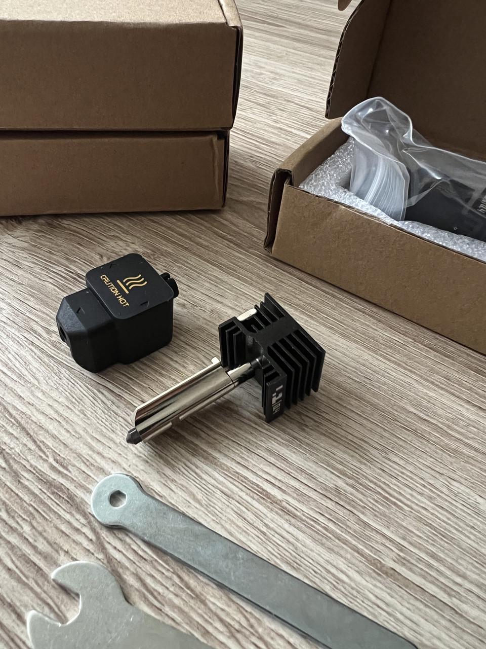 Хотенд Bambulab A1/A1 Mini со сменным соплом 0,4 мм и силиконовой насадкой - фото 8