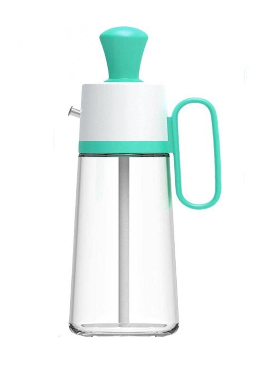 Дозатор багатофункціональний Good Idea для рідких продуктів з пензликом 2в1 Бірюзовий (348А)