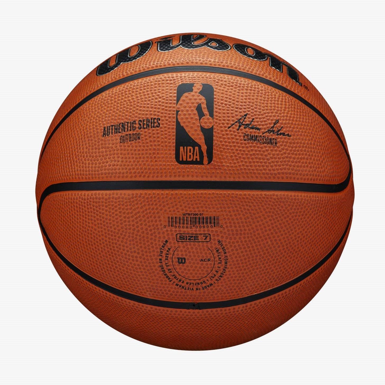 Баскетбольний М'яч Wilson NBA Authentic Series Outdoor 6 вуличний (11063_101) - фото 4