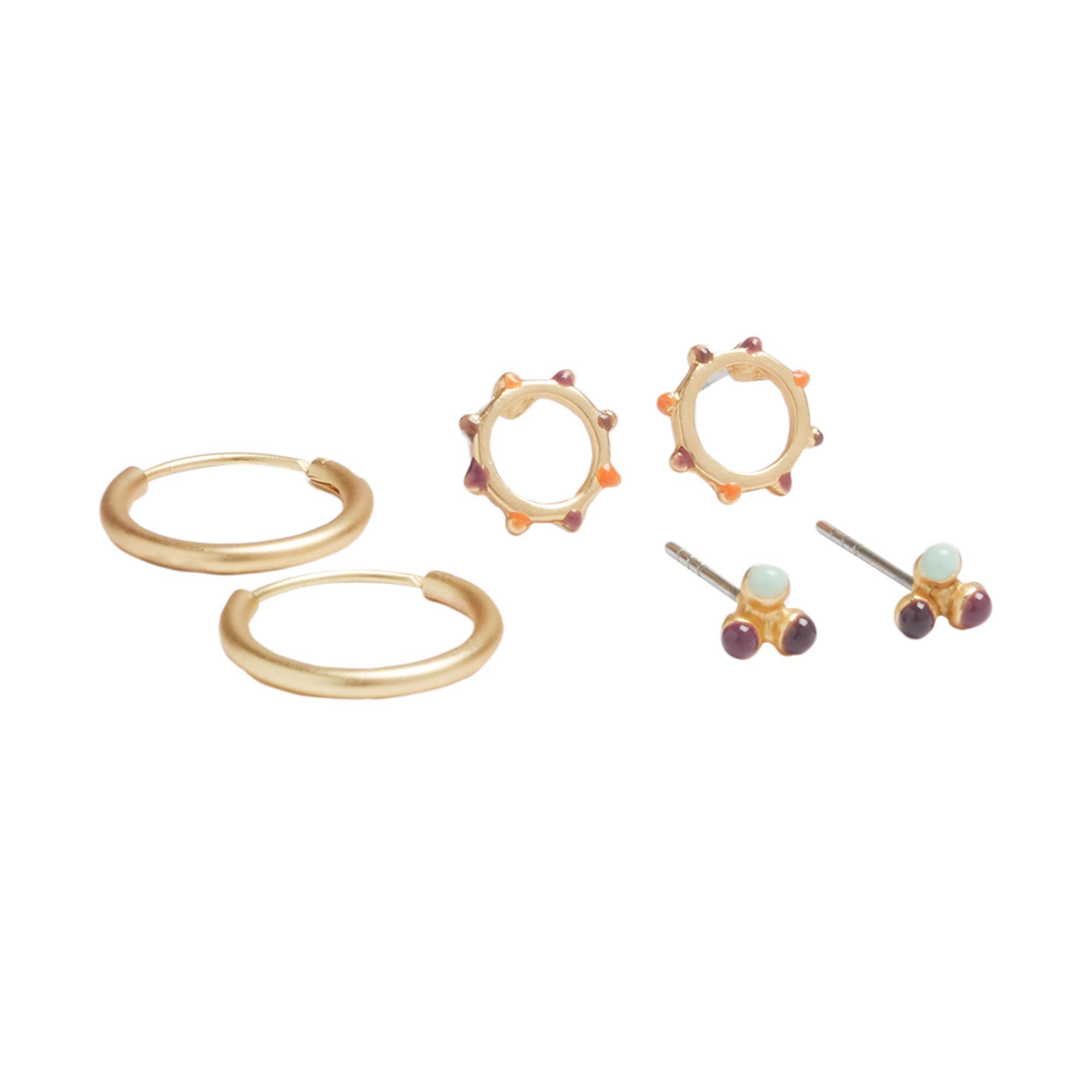 Женские серьги Parfois 1910611 ONE Розовый