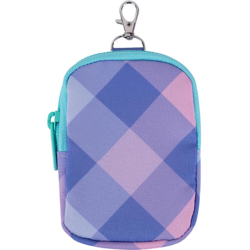 Рюкзак шкільний каркасний KITE Education Purple Chequer 38х29х16 см 16 л Блакитний (K24-531M-2) - фото 8