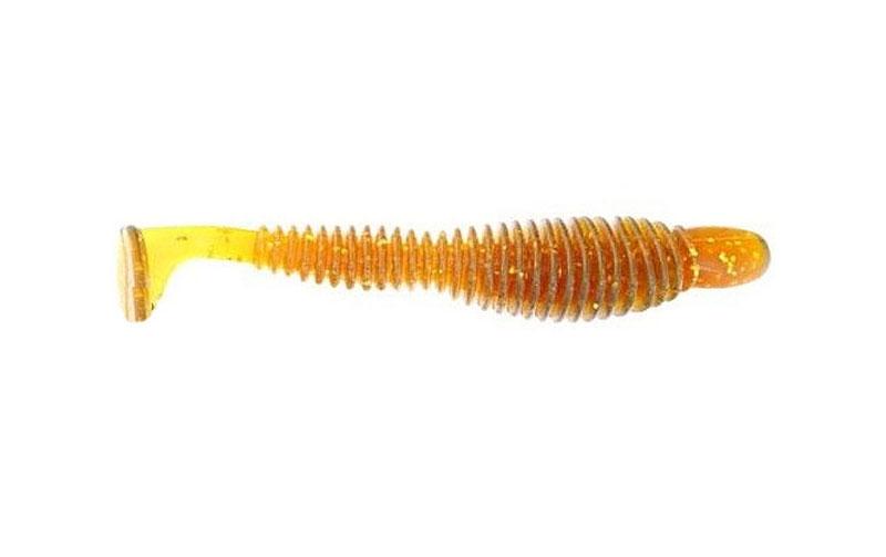 Силиконовый виброхвост Reins Bubbring Shad №430 съедобный 4" 8 шт. Motor Oil/Gold FLK (5789) Силиконовый виброхвост Reins Bubbring Shad №430 съедобный 4" 8 шт. Motor Oil/Gold FLK (5789)