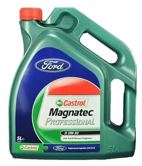 Моторное масло Castrol Magnatec Professional D 0W-30 Ford 5 л (157C37)