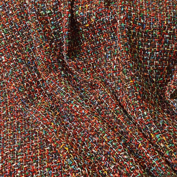 Тканина костюмна IDEIA Букле фарби 1,5 м Червоний (2200004145600)