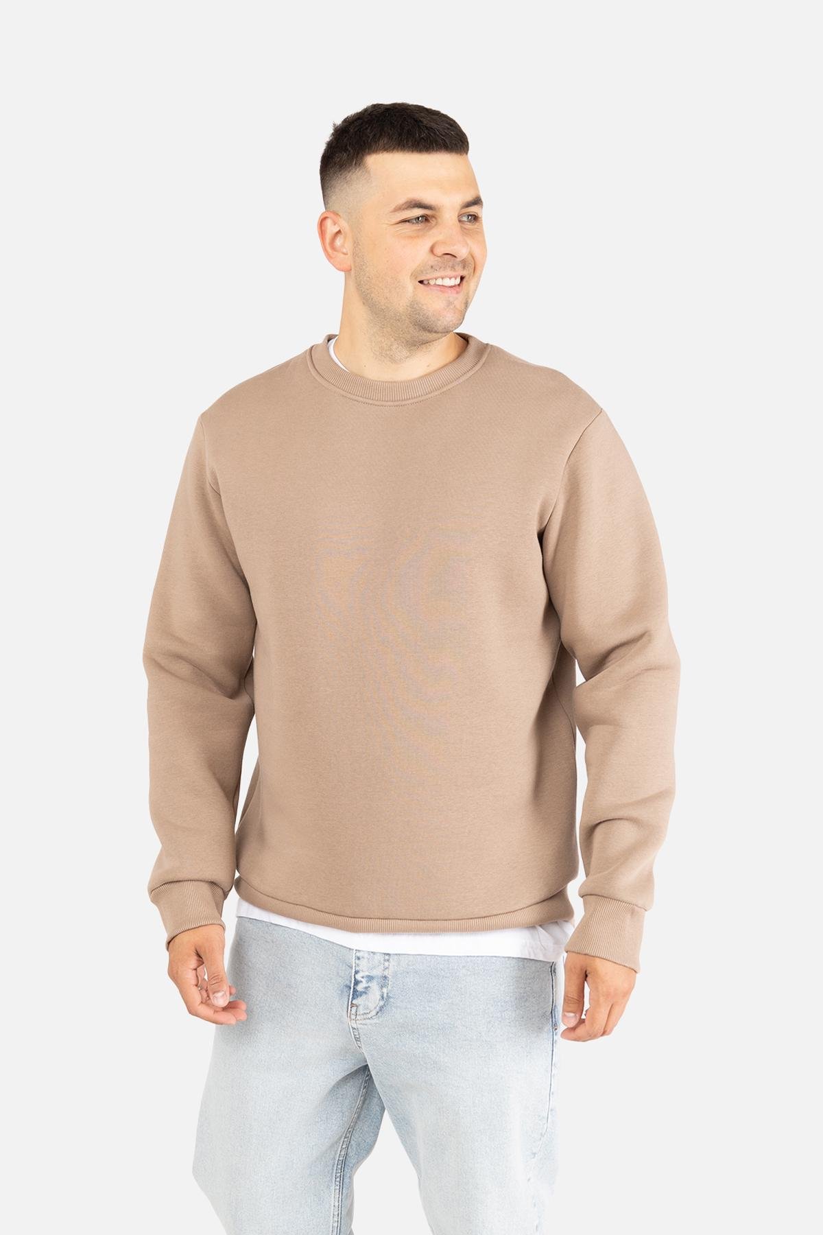 Свитшот мужской ЦБ-00254624 р. 54 Капучино (SKT001004982)
