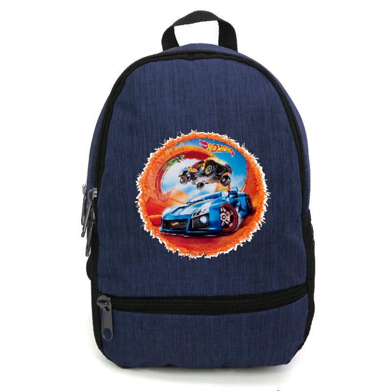 Школьный рюкзак Cappuccino Toys с принтом Hot Wheels-005 12,5 л Синий (1391880479)
