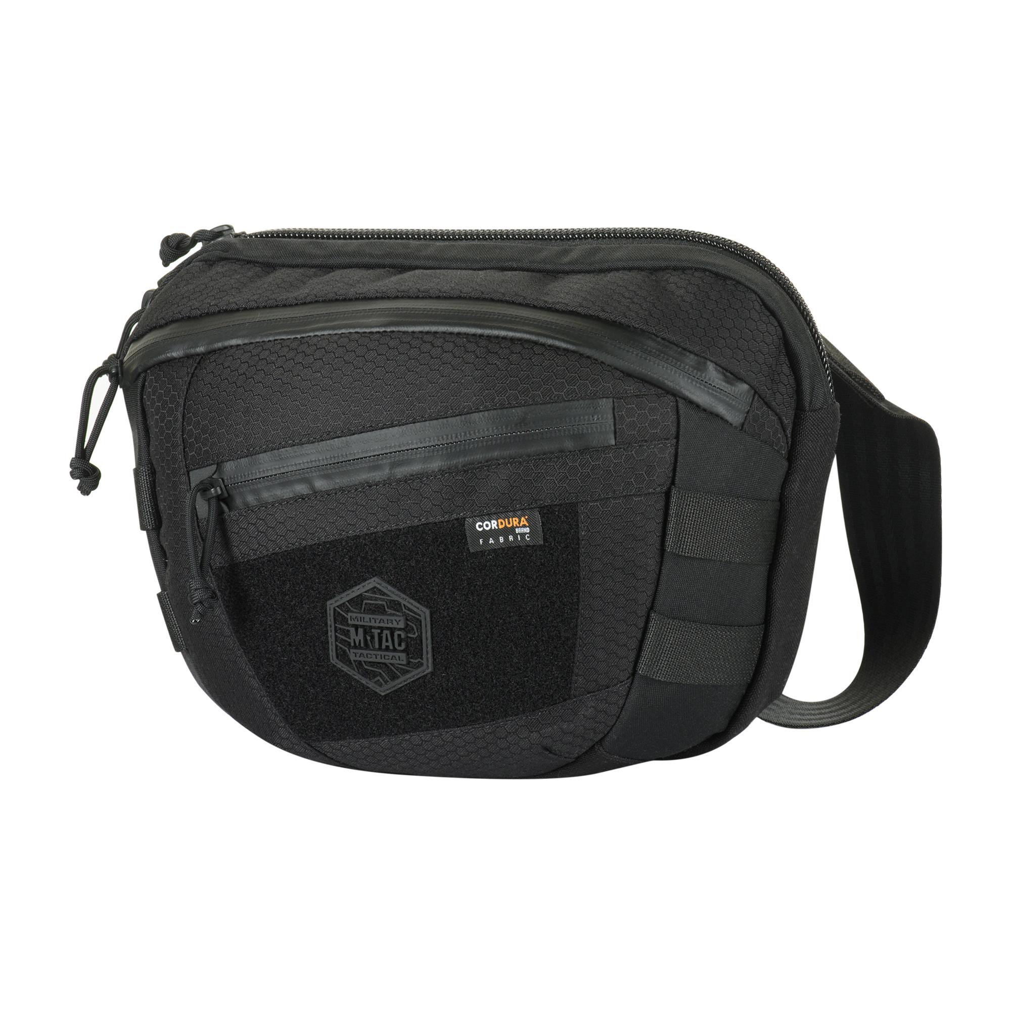 Сумка M-Tac Sphaera Hex Hardsling Bag Large з липучкою Elite Black