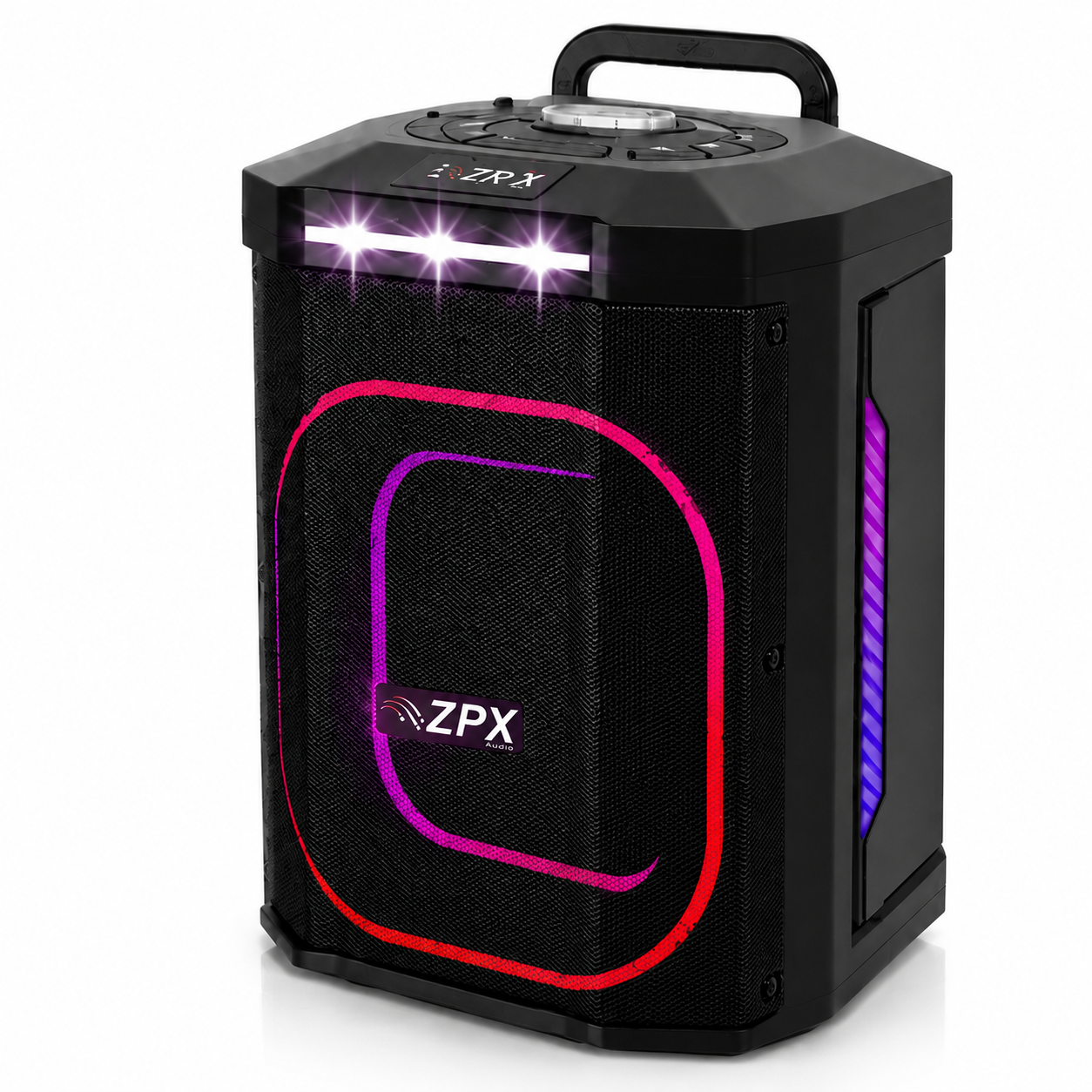 Портативная колонка ZPX party сабвуфер с пультом 250W LED подсветка (ZX-8823) Портативная колонка ZPX party сабвуфер с пультом 250W LED подсветка (ZX-8823)
