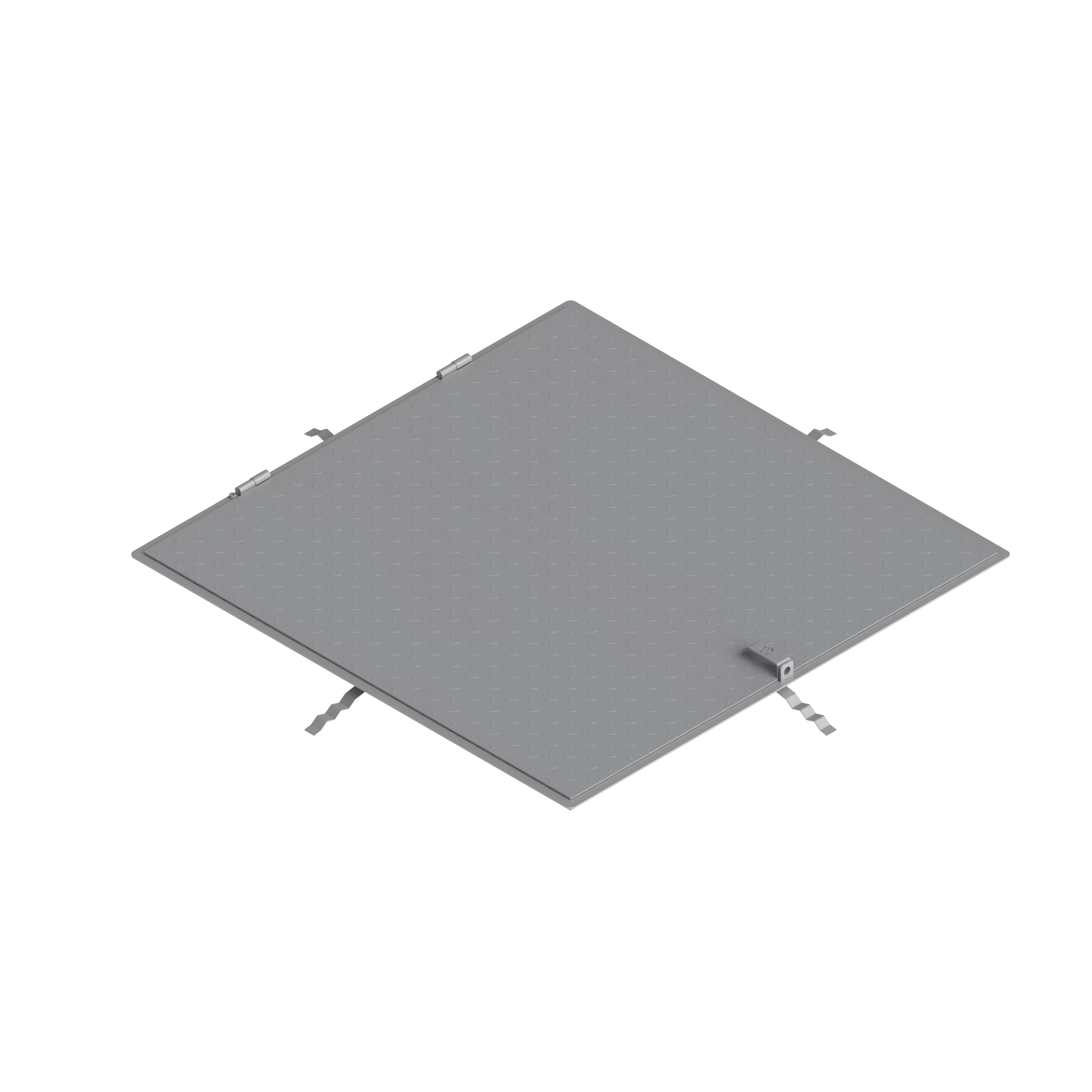 Люк технологичный Vodaland стальной оцинкованный Easy 800 под замок (926118)