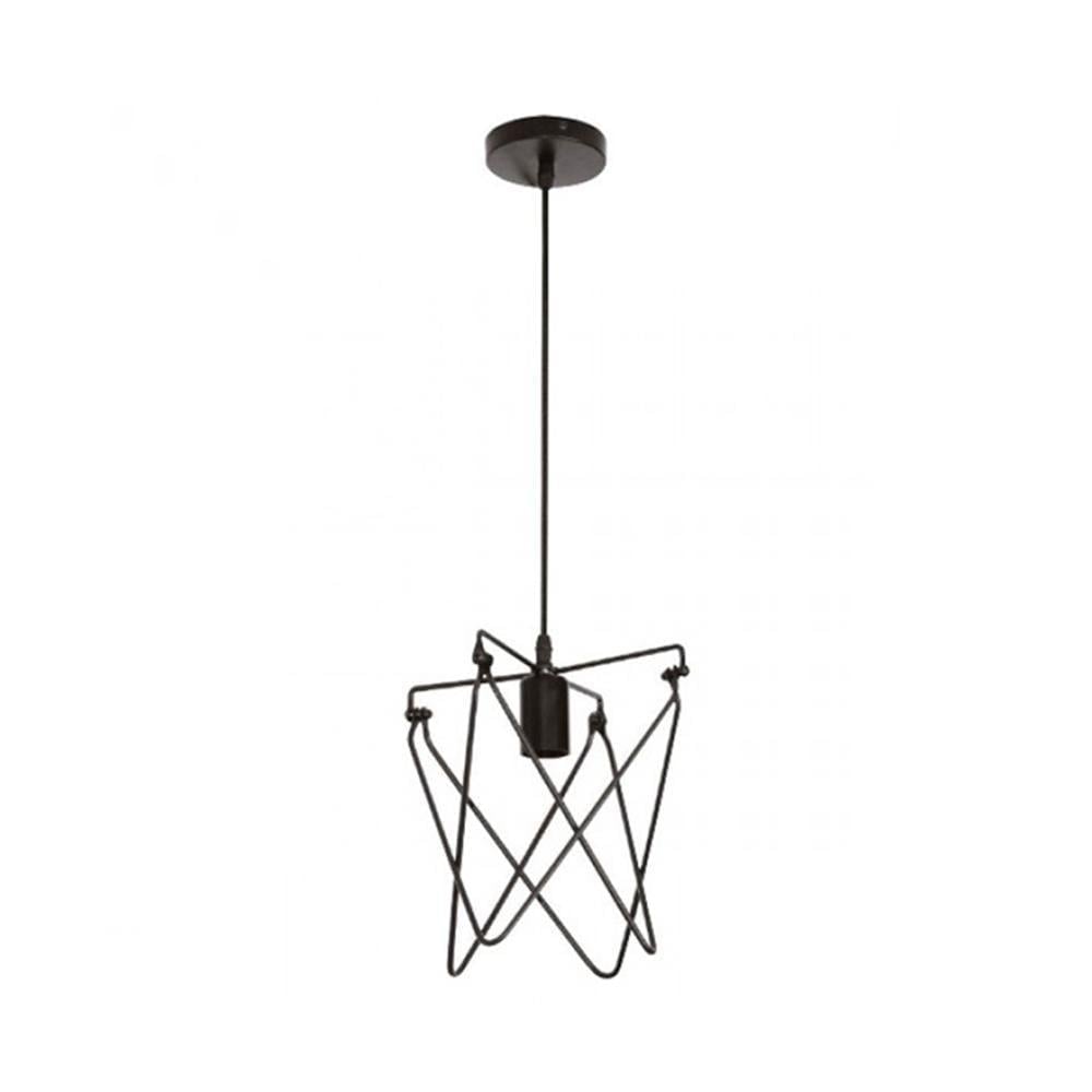 Подвесной светильник HOROZ ELECTRIC KEPLER E27 металлический 250V 1 м Черный (021-011-0001-010)