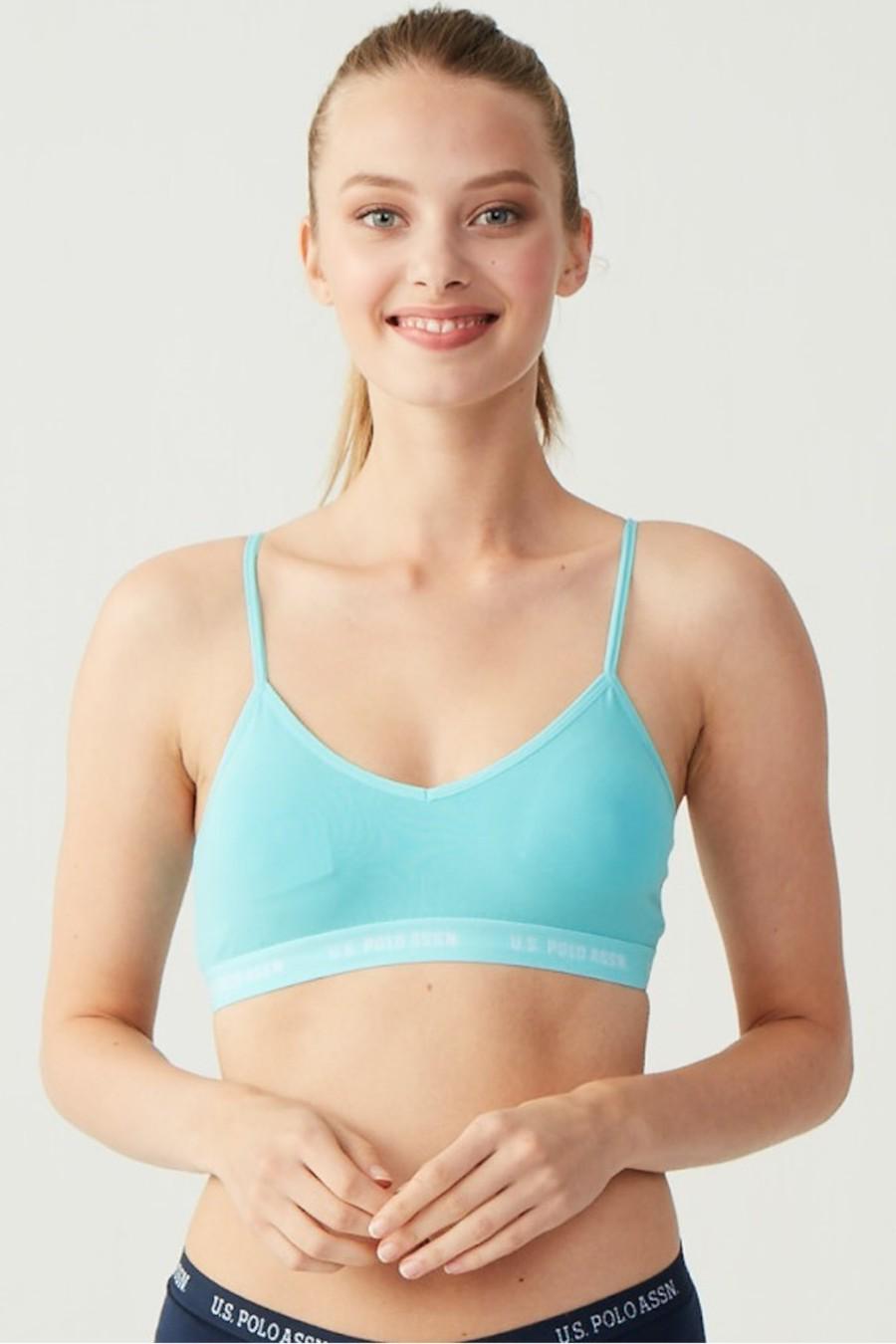 Топ с мягкой чашкой U.S. Polo ASSN 80B Мята (67874)