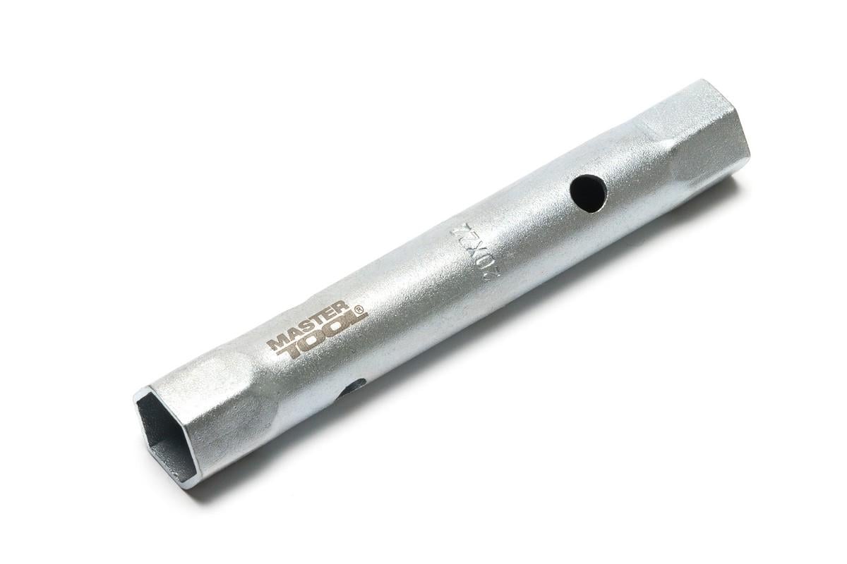 Ключ торцевой MasterTool трубчатый 20х22 мм с отверстием для воротка (73-2022) Ключ торцевой MasterTool трубчатый 20х22 мм с отверстием для воротка (73-2022)