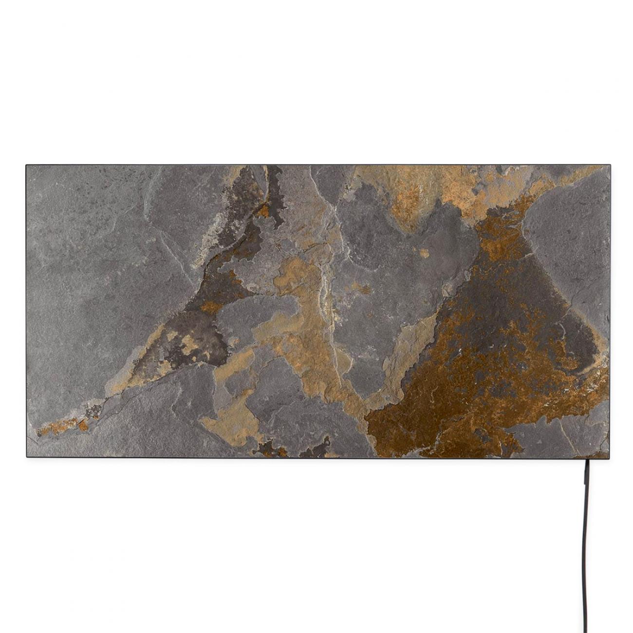 Обогреватель керамический ERAFLYME 600P инфракрасный с программатором и конвекцией Сланець (C600PB-SI) - фото 5