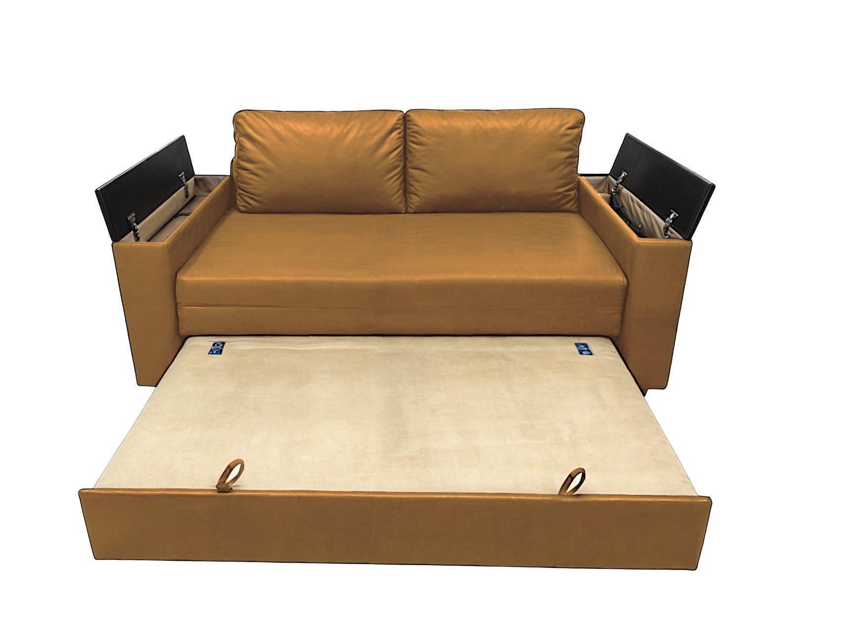 Диван-трансформер Tobi Sho Kubus-120 мягкий для гостиной велюр 1600х800х1000 мм Горчичный - фото 5 Диван-трансформер Tobi Sho Kubus-120 мягкий для гостиной велюр 1600х800х1000 мм Горчичный - фото 5