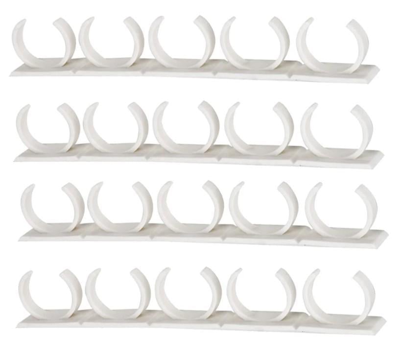 Органайзер для кухни Clip N Store настенный для специй и соусов Белый (2104618653)