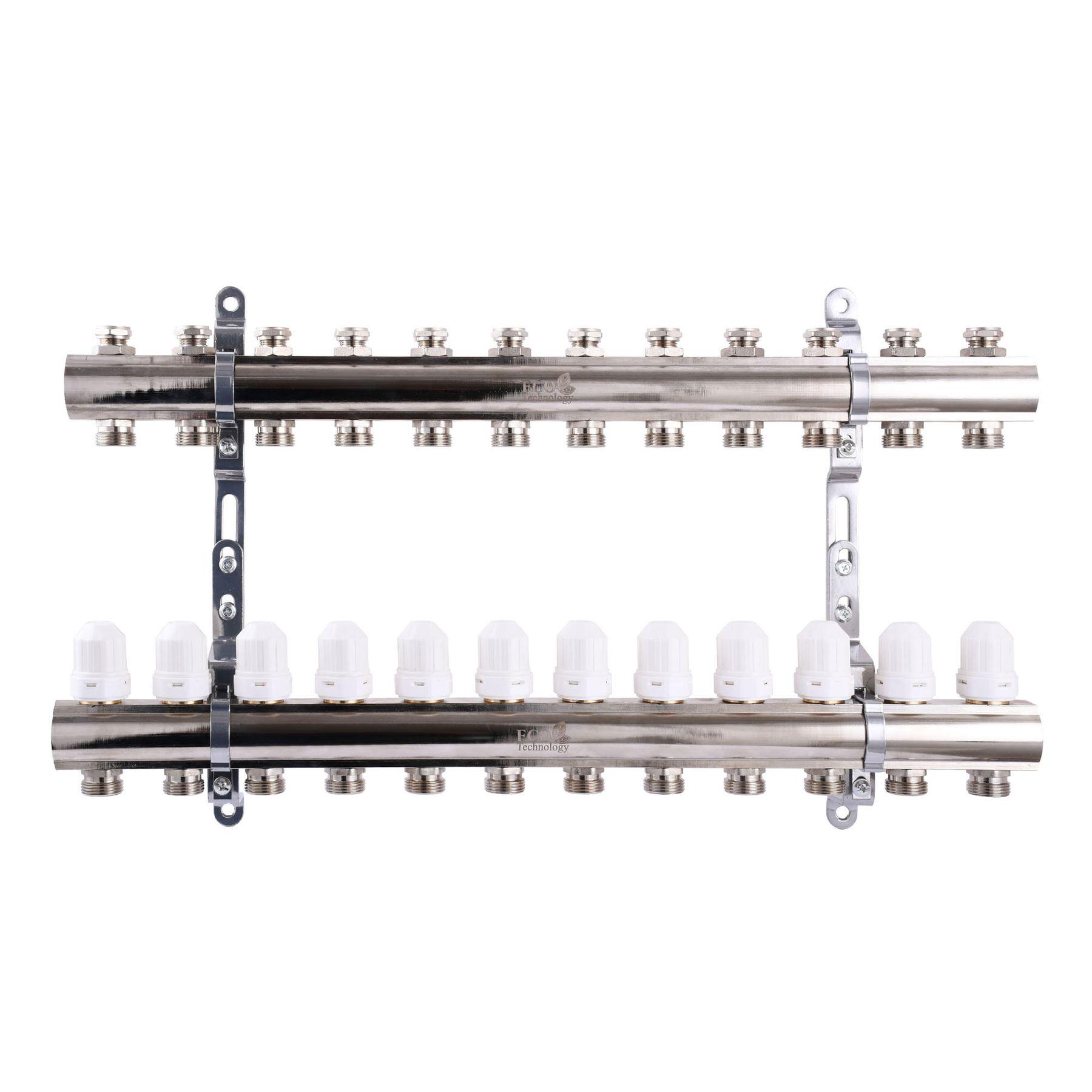 Коллектор для системы отопления ECO TECHNOLOGY 1"/3/4" (126320)