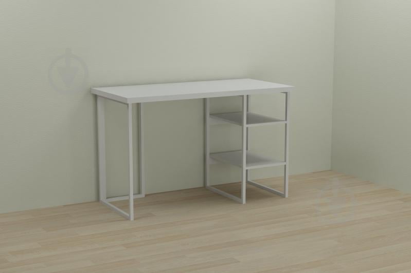 Компьютерный стол Ferrum-decor Кевин 75x100x60 белый ДСП Белое 32мм