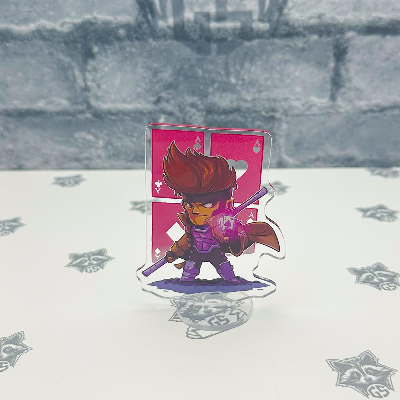 Фигурка коллекционная акриловая Chibi Гамбит 10 см (2379310312)