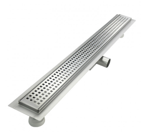 ? Трап душевой напольный из нержавеющей стали FALA Tocantins 500х70 мм ...