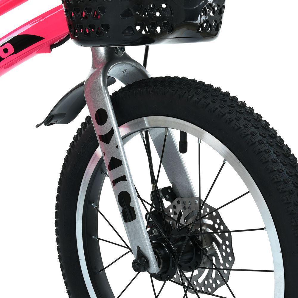 Дитячий велосипед PROF1 Oxic 16" магнієвий з кошиком Рожевий - фото 5 Дитячий велосипед PROF1 Oxic 16" магнієвий з кошиком Рожевий - фото 5