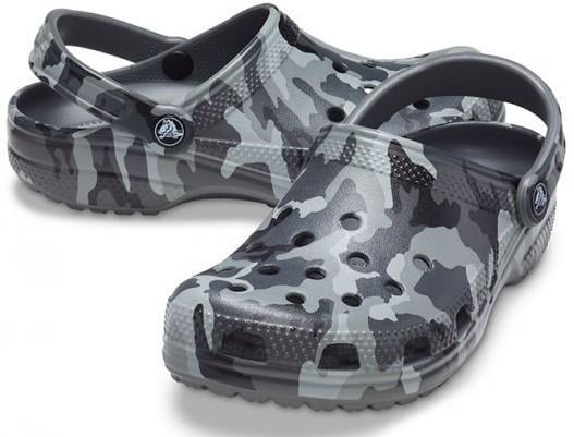 Крокси жіночі Crocs Printed Camo Clog р. 38-39 Чорний (24459)