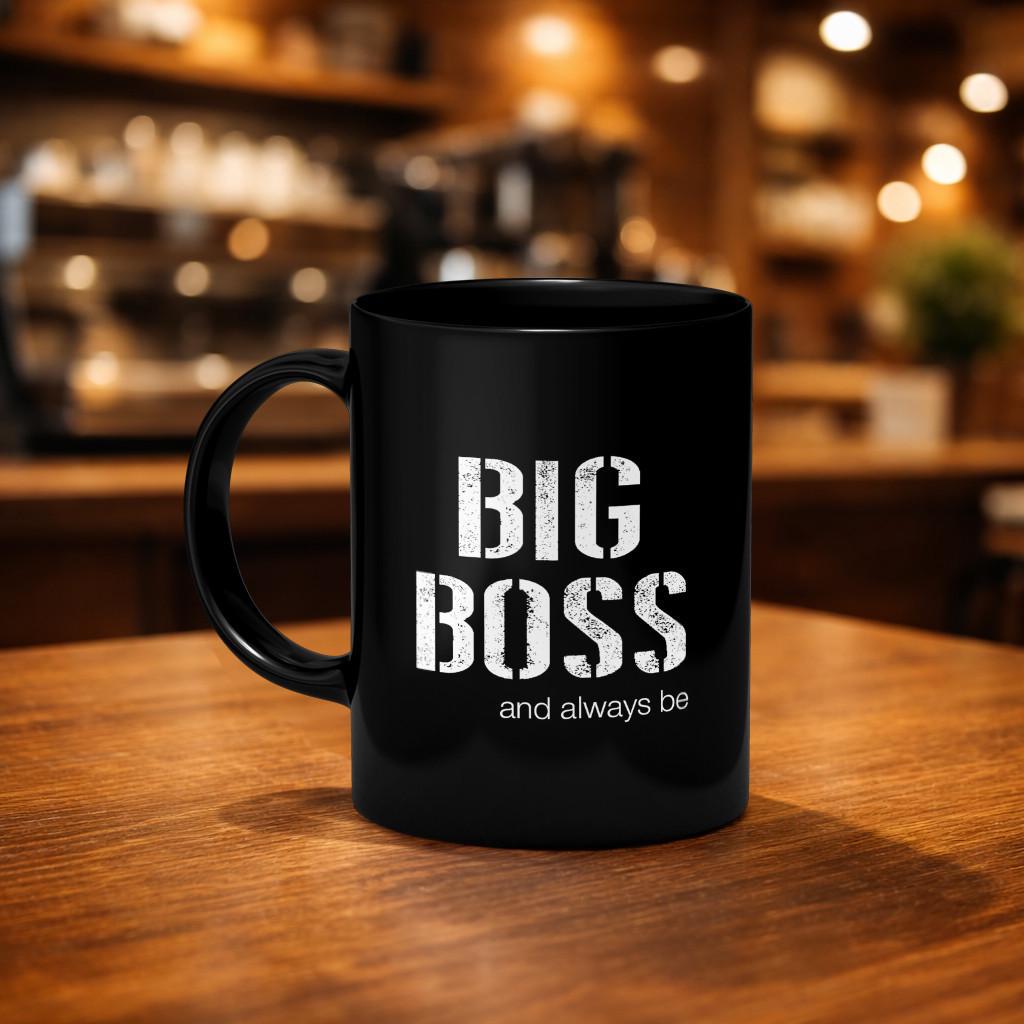 Чашка "BIG BOSS" 330 мл Черный