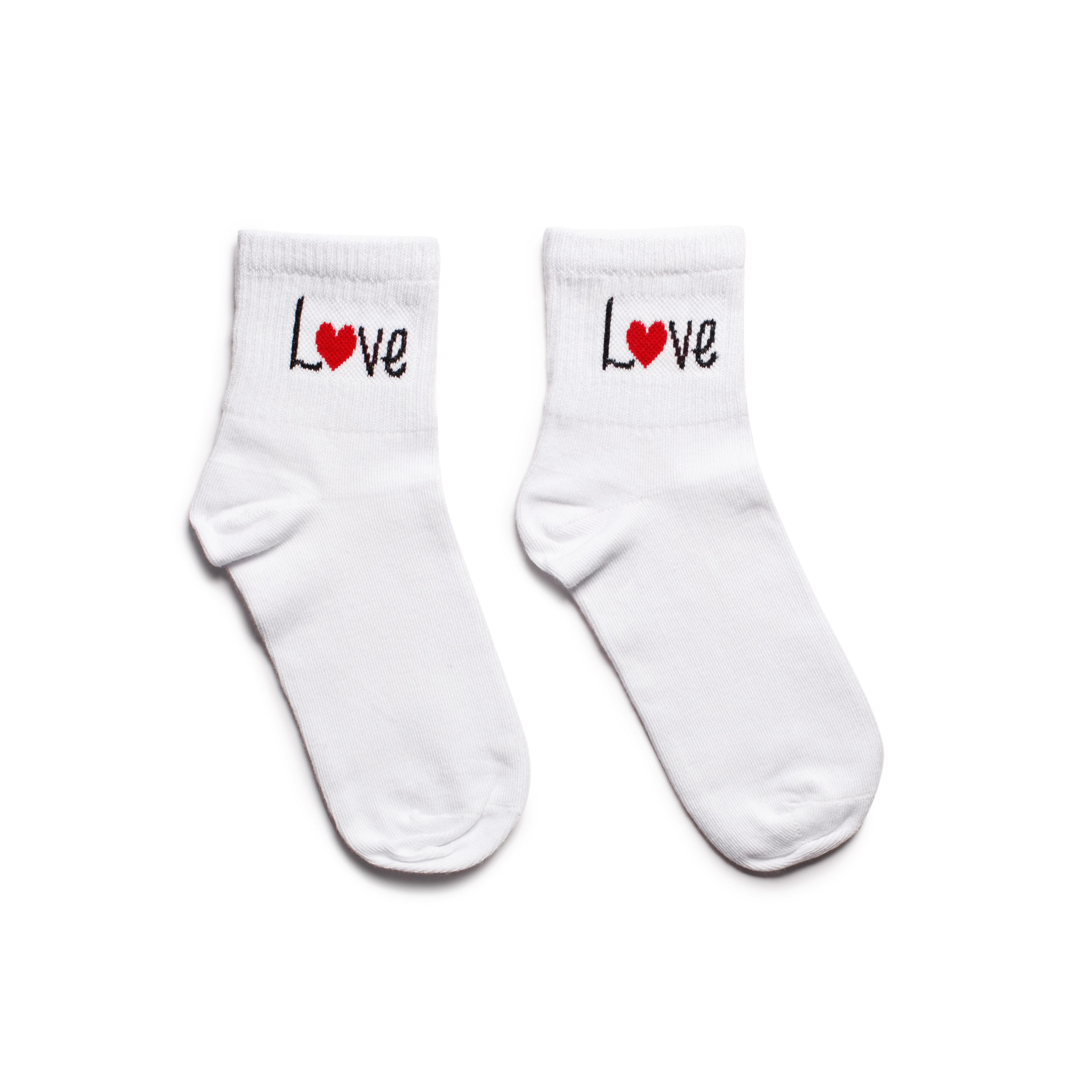 Шкарпетки JILL ANTONY LOVE 35-37 р. Білий