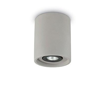 Точечный светильник Ideal Lux Oak PL1 Round Cemento (150437)