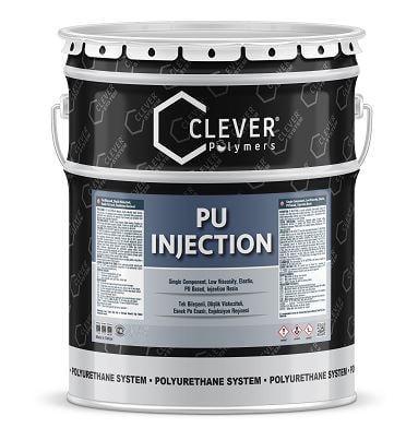 Смола однокомпонентная инъекционная Clever PU Injection 27,5 кг Серый (2013444632)