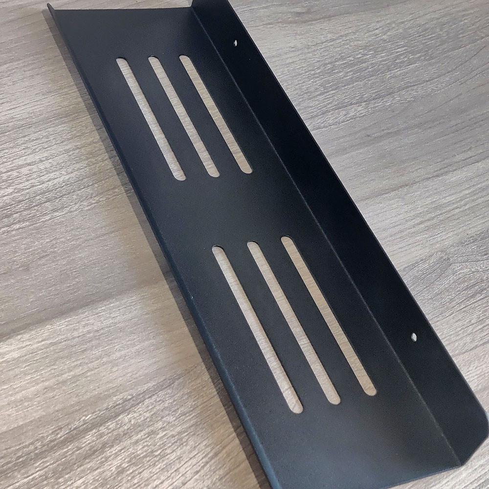 Полка-крило для ванної Miken BS04 Wing з нержавіючої сталі 40 см Loft Чорний (20490 - фото 4 Полка-крило для ванної Miken BS04 Wing з нержавіючої сталі 40 см Loft Чорний (20490 - фото 4