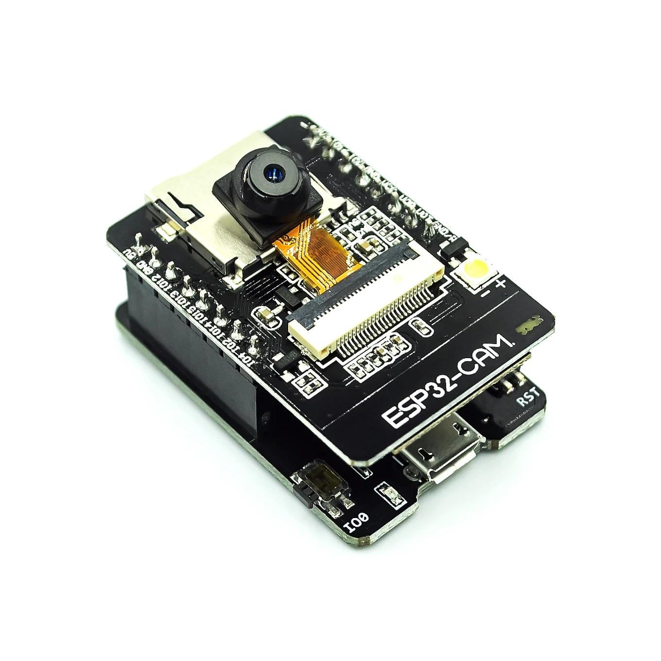 Плата разработки ESP32-CAM WiFi Bluetooth с камерой OV2640 и программатором для IoT (00-00030261)