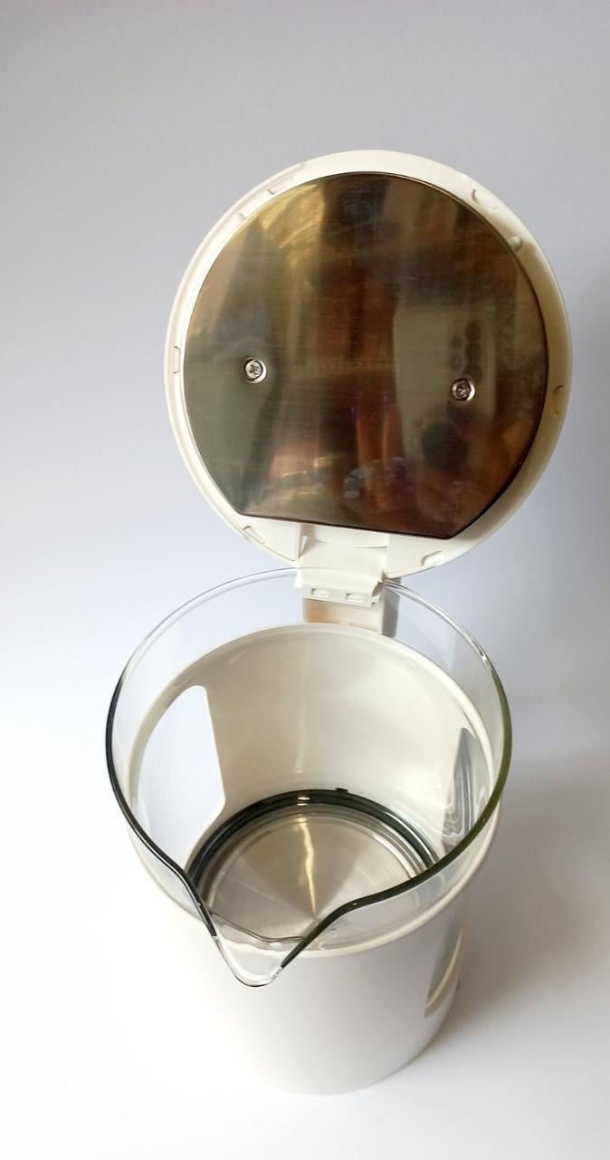 Чайник електричний скляний Edenberg з підсвіткою (EB-83558) - фото 3 Чайник електричний скляний Edenberg з підсвіткою (EB-83558) - фото 3