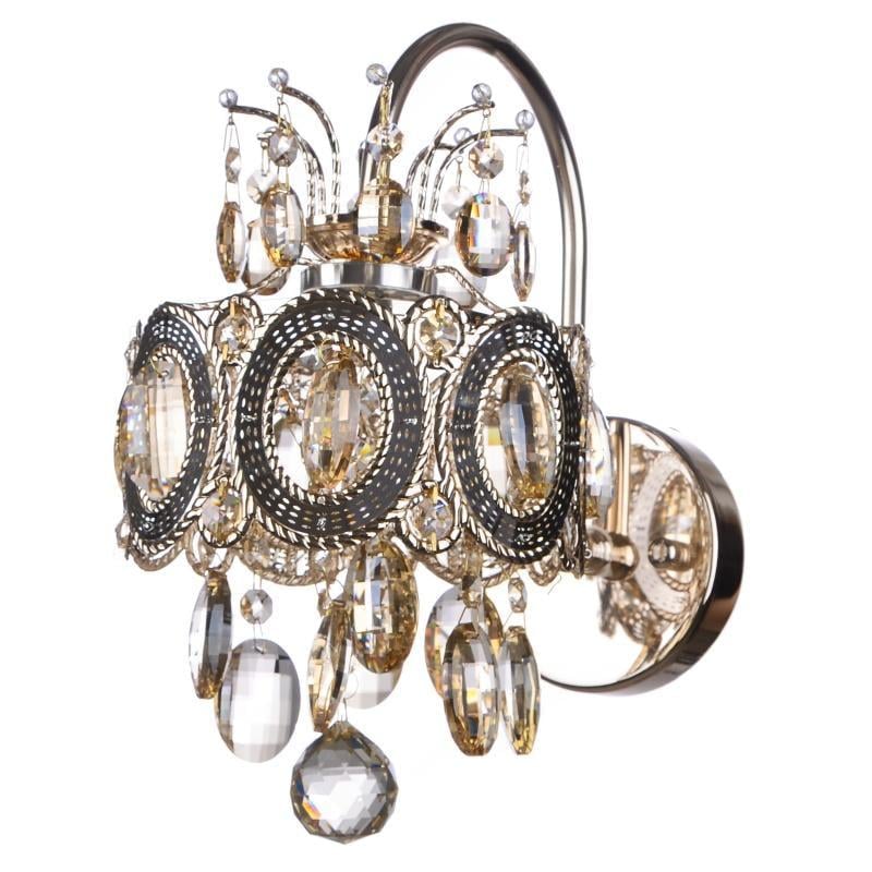 Бра настенное накладное Brille BR-01 456W/1 LED хрустальное