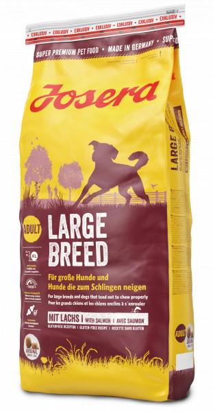 Сухой корм для собак больших пород Josera Large Breed с лососем и птицей 15 кг (4032254740964)