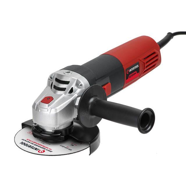 Шліфмашина кутова Intertool 1100 Вт d 125 мм 3000-12000 об/хв (000050393)