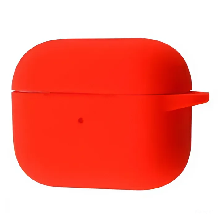 Чехол для наушников Silicone Case for AirPods 4 Red