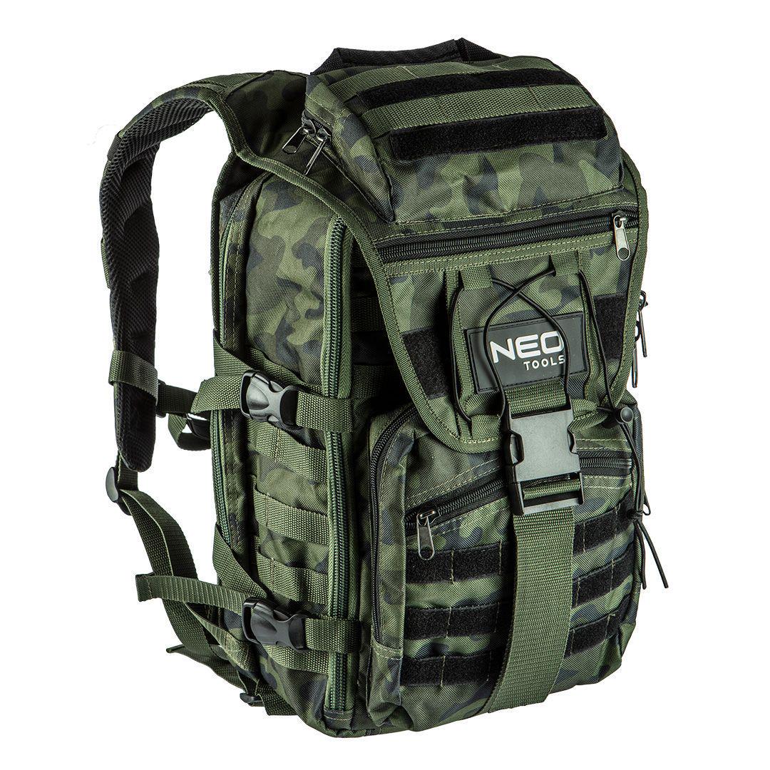 Рюкзак Neo Tools Camo усиленный полиэстер 600D 50х29,5х19 см 30 л Камуфляж (ERC-84-321)
