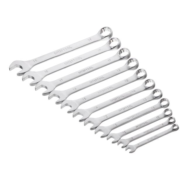Набір ключів комбінованих 11 шт. 7/19 мм - фото 3 Набір ключів комбінованих 11 шт. 7/19 мм - фото 3