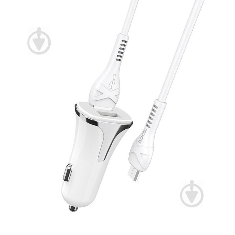 АЗУ Hoco Z31 QC3.0 (2USB/3.4A) + microUSB (Белый) 872324 АЗУ Hoco Z31 QC3.0 (2USB/3.4A) + microUSB (Белый) 872324