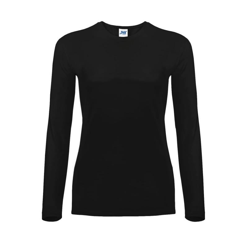 Футболка JHK LADY COMFORT LS L Черный (BK)
