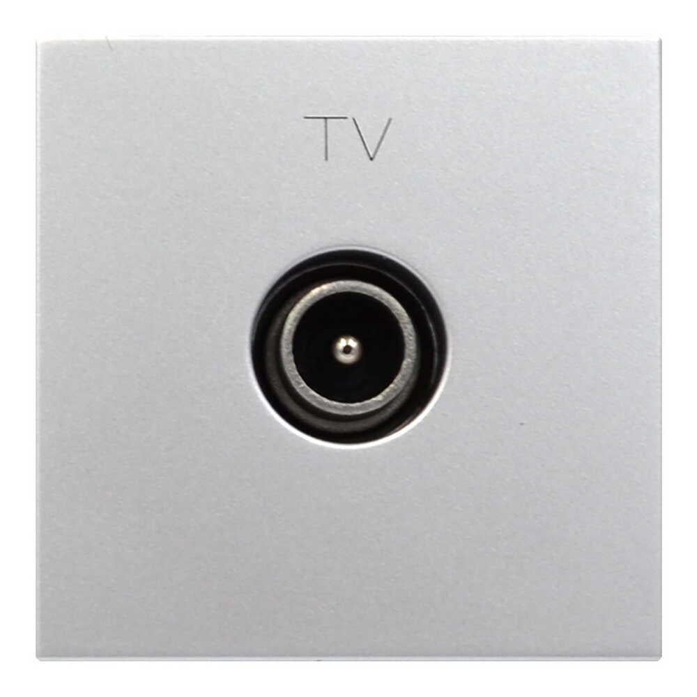 Розетка Zenit TV Срібний (2CLA225070N1301)