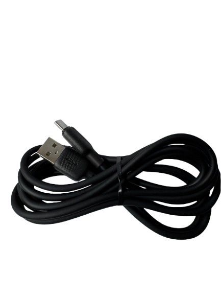 Кабель BOROFONE BX113BK USB-Type-C 3А 2 м Black Кабель BOROFONE BX113BK USB-Type-C 3А 2 м Black