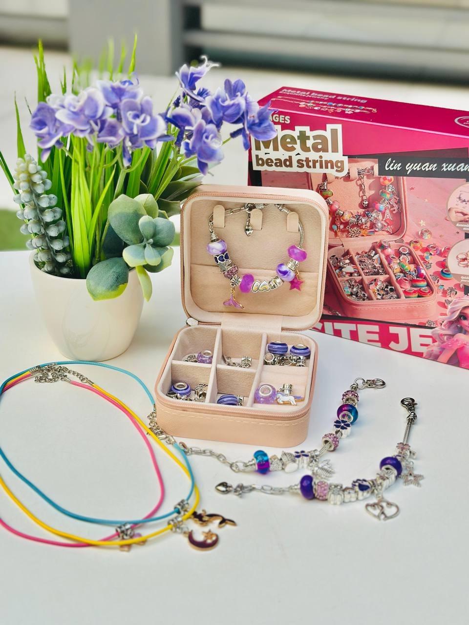 Набор для создания украшений/шарм браслетов/подвесок из бусин в шкатулке (2654615846) - фото 2 Набор для создания украшений/шарм браслетов/подвесок из бусин в шкатулке (2654615846) - фото 2