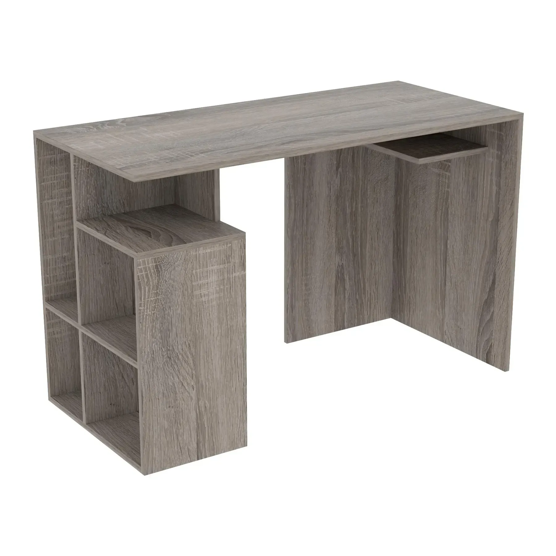 Стіл письмовий Kontinent СП-1 №1 120х55х76 см Дуб Сонома Трюфель (81887414)