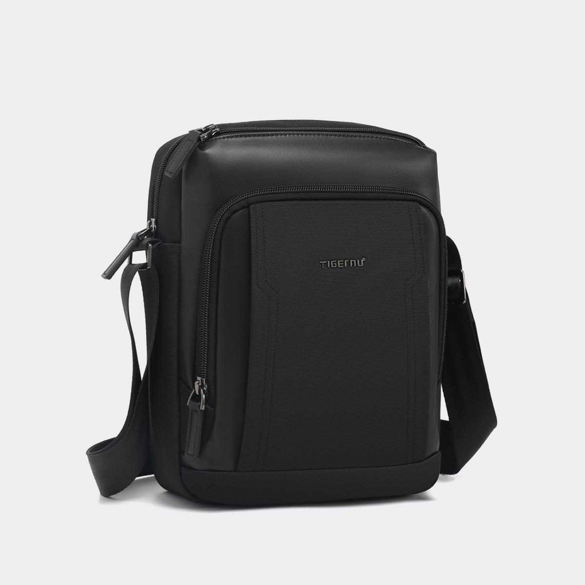 Сумка через плечо Tigernu T-L5221 5 л с отсеком для планшета 9,7" Black (17059)