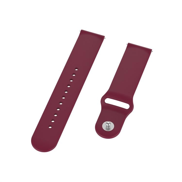 Силиконовый ремешок BeCover для Motorola Moto 360 2nd Gen Men's Dark/Red (706249) - фото 3