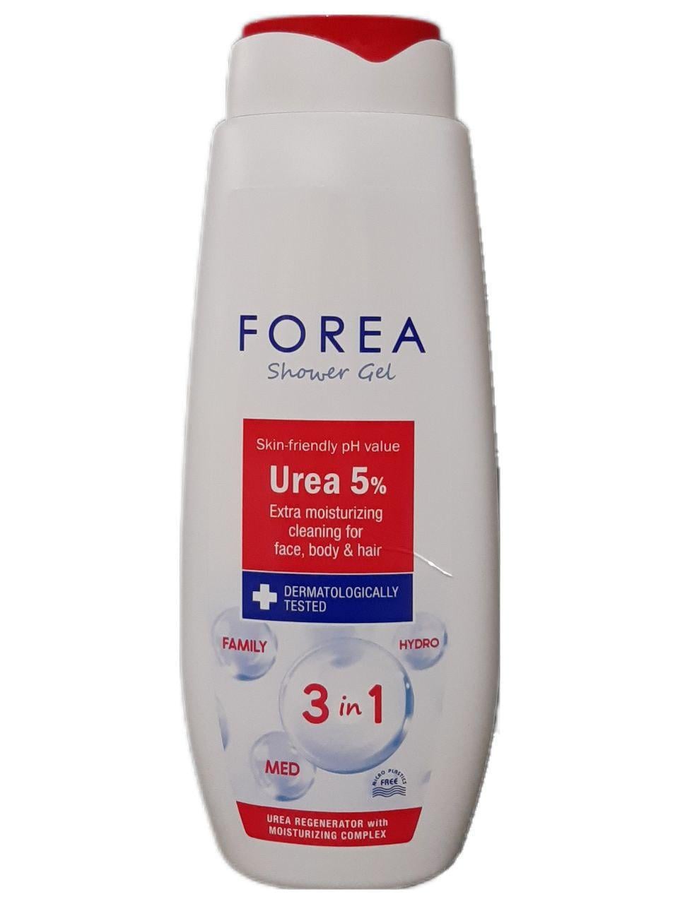 Гель для душа Forea 3в1 с мочевиной 5% Urea 750 мл (2567453714)