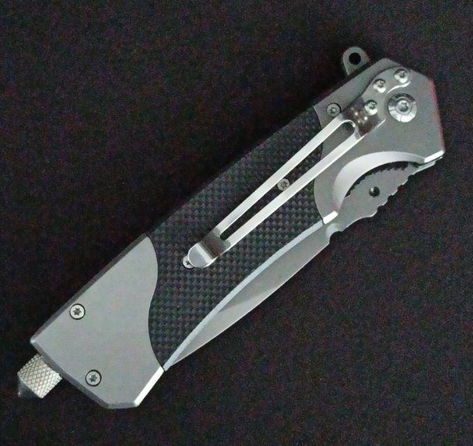 Нож складной Noname 2826 с эргономичной ручкой (35459) - фото 5 Нож складной Noname 2826 с эргономичной ручкой (35459) - фото 5